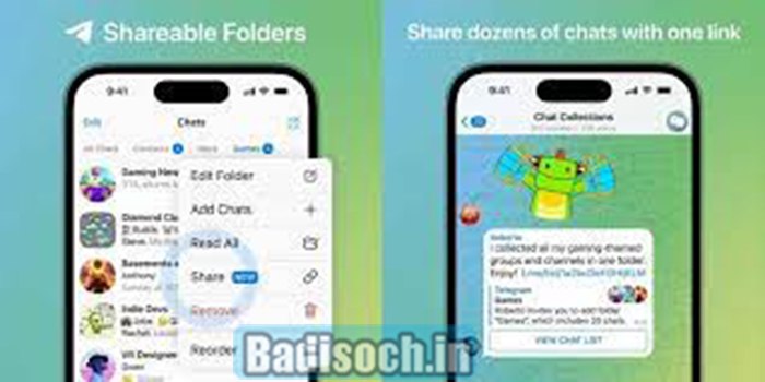SHAREABLE CHAT FOLDERS FEATURES
