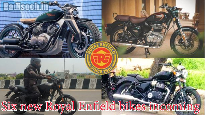 Six new Royal Enfield bikes incoming