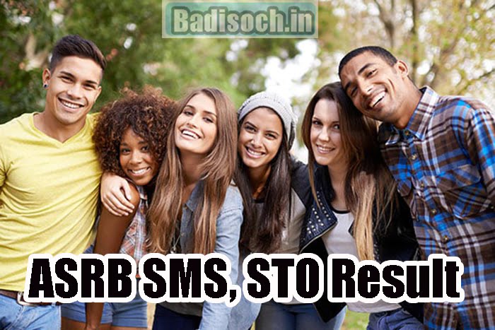 ASRB SMS, STO Result 2023