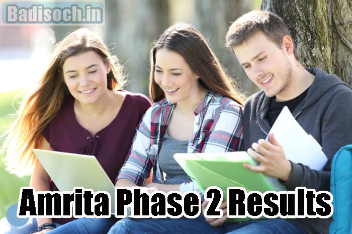 Amrita Phase 2 Results 2023
