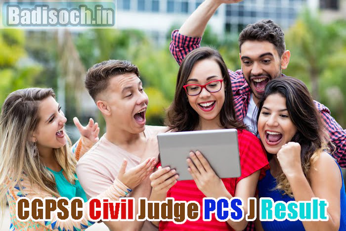 CGPSC Civil Judge PCS J Result 2023