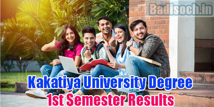 Kakatiya University Degree 1st Semester Results 2023