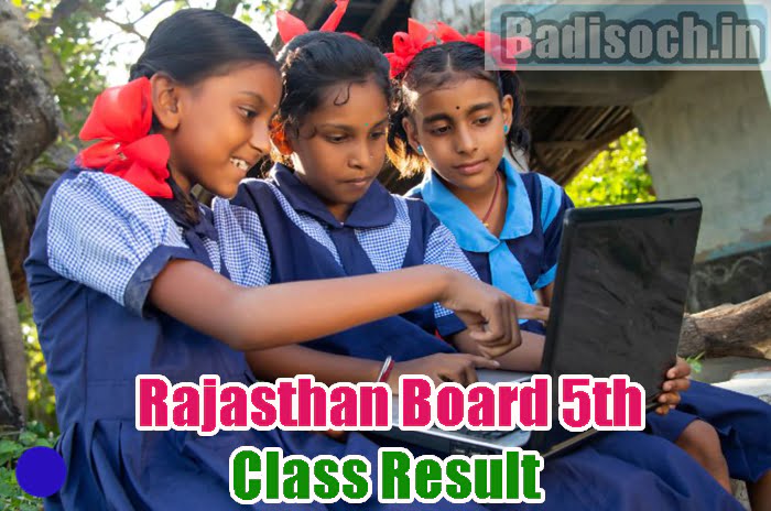 Rajasthan Board 5th Class Result 2023