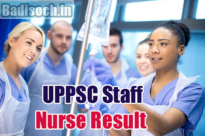 UPPSC Staff Nurse Result 2023