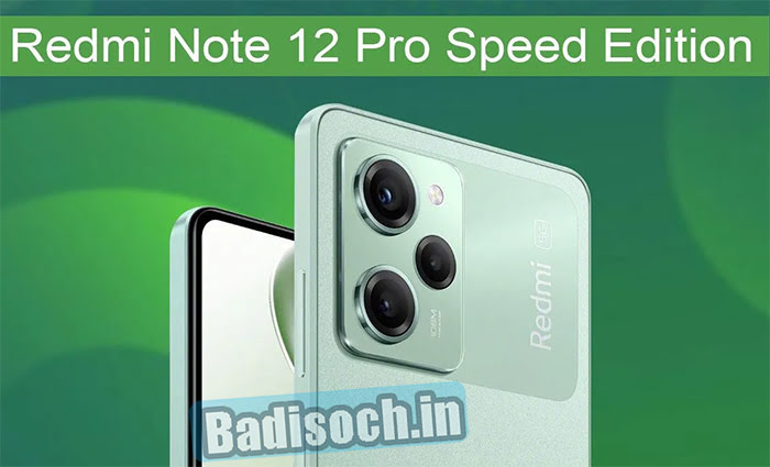 Xiaomi Redmi Note 12 Pro Speed Edition