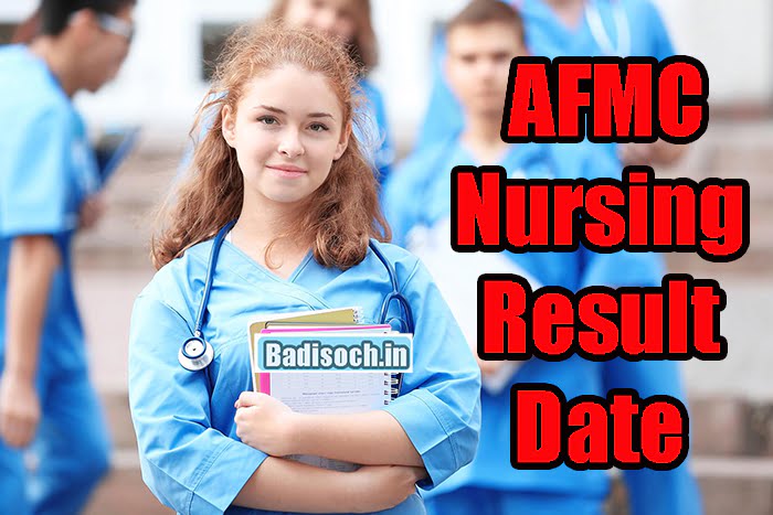 AFMC Nursing Result Date 2023