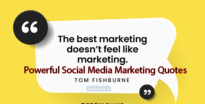 Powerful Social Media Marketing Quotes