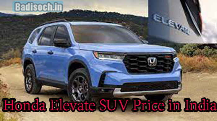 Honda Elevate SUV Price in India