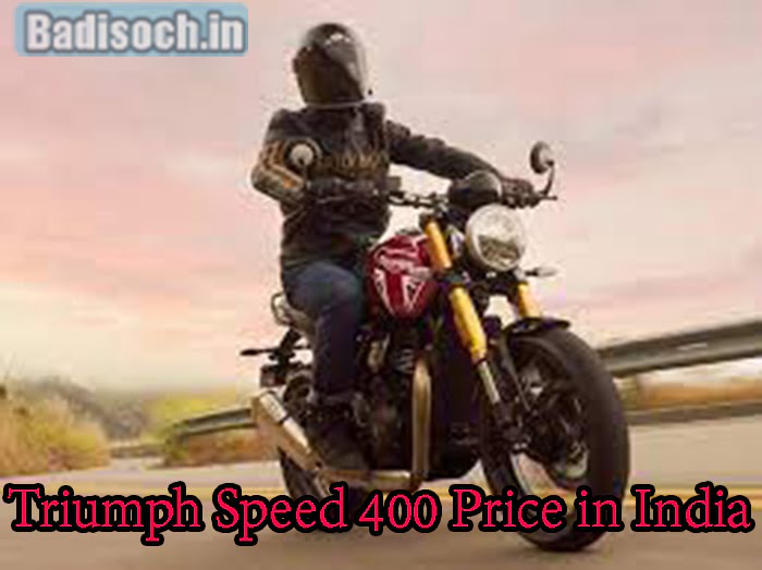Triumph Speed 400 Price in India