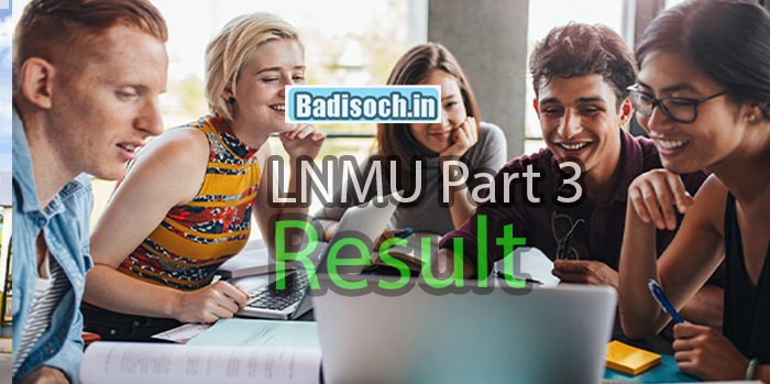 LNMU Part 3 Result