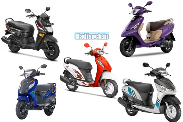 Top 5 most affordable petrol scooters in India
