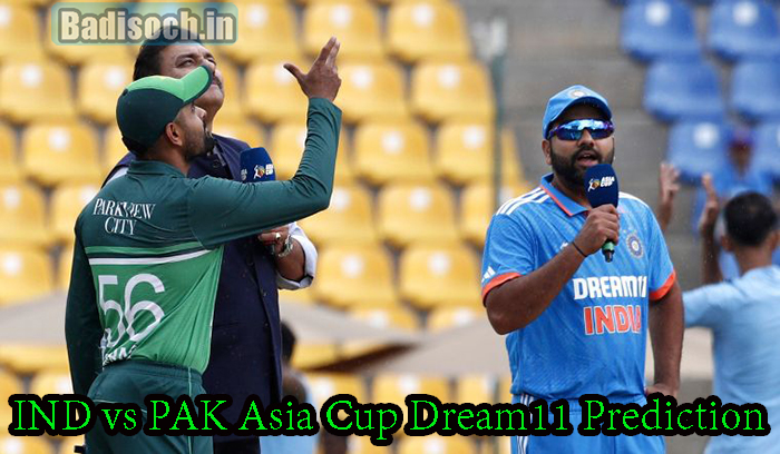 IND vs PAK Asia Cup Dream11 Prediction