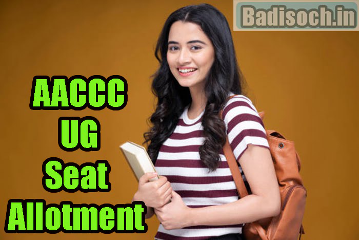 AACCC UG Seat Allotment 2023