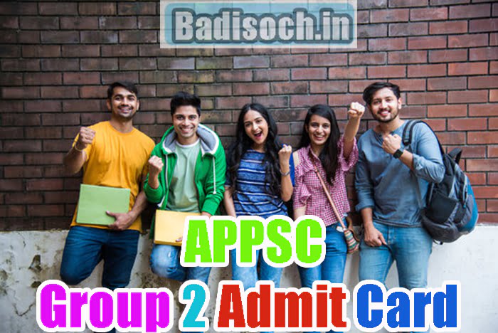 APPSC Group 2 Admit Card 2023
