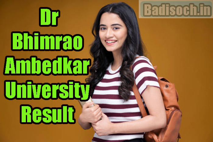 Dr Bhimrao Ambedkar University Result 2023