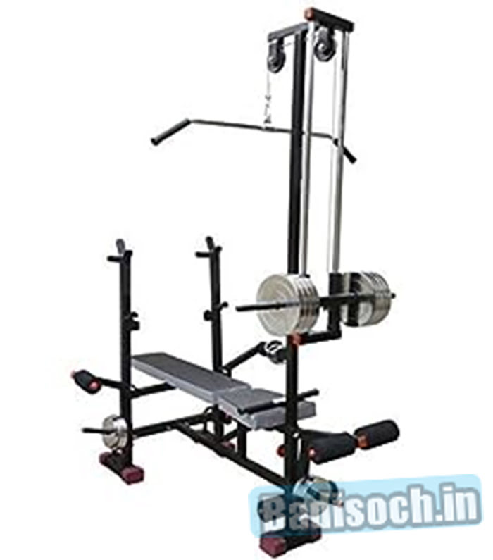 FIT KART Stainless Steel 20 in 1 Bench