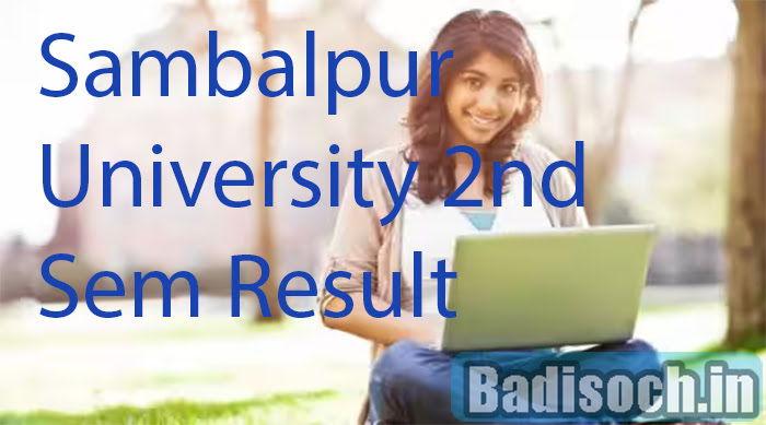 Sambalpur University 2nd Sem Result