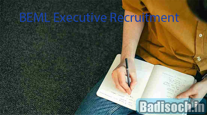 BEML Executive Recruitment
