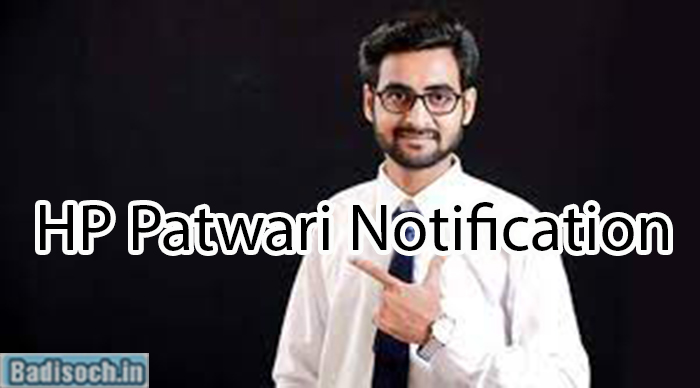HP Patwari Notification 2024