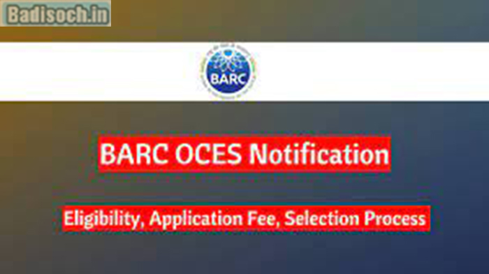 BARC OCES Notification 2024